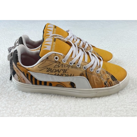 (NWT) TOESMITH • Custom Madame Gandhi Bad Habits Lace-Up Sneakers - Picture 5 of 16